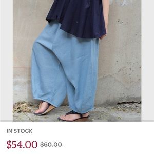 COPY - Cotton handmade pants. Either yellow, red or khaki. For an exotic free s…